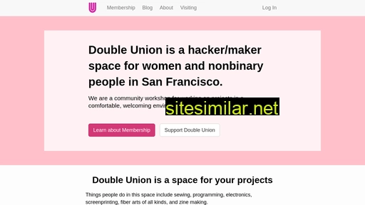 doubleunion.org alternative sites