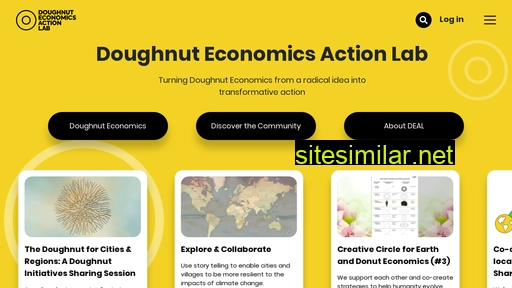 Doughnuteconomics similar sites