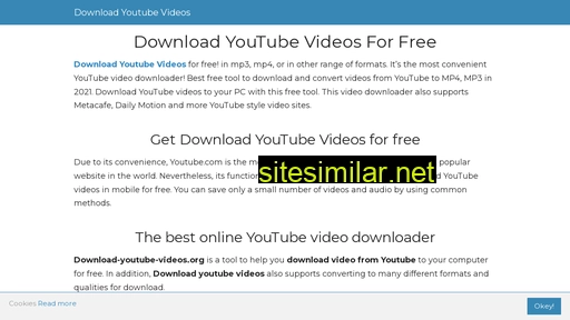 download-youtube-videos.org alternative sites