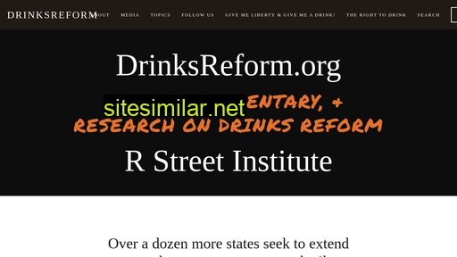 drinksreform.org alternative sites