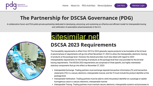 Dscsagovernance similar sites