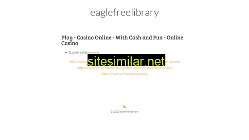 eaglefreelibrary.org alternative sites