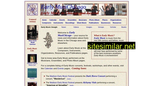 earlymusichicago.org alternative sites