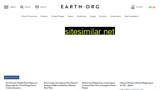 earth.org alternative sites