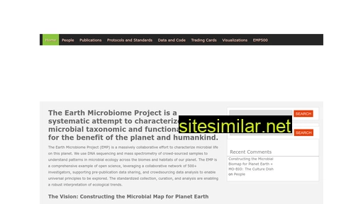 earthmicrobiome.org alternative sites