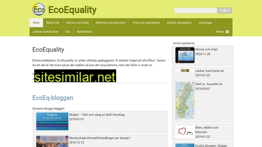 Ecoequality similar sites
