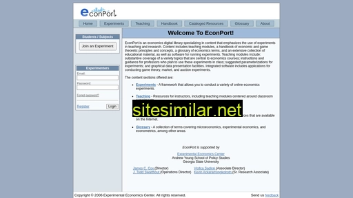 econport.org alternative sites