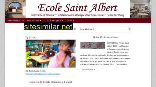Ecole-saintalbert similar sites