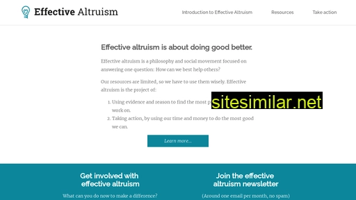 effectivealtruism.org alternative sites