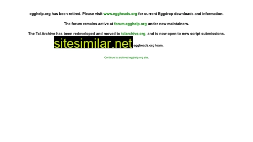 egghelp.org alternative sites