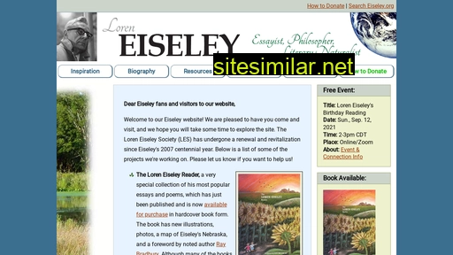 eiseley.org alternative sites