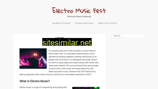 electromusicfestivals.org alternative sites