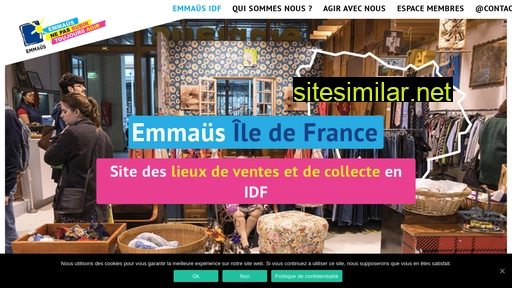 emmaus-idf.org alternative sites