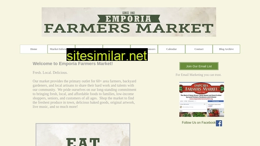 Emporiafarmersmarket similar sites