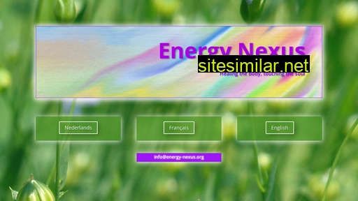 Energy-nexus similar sites
