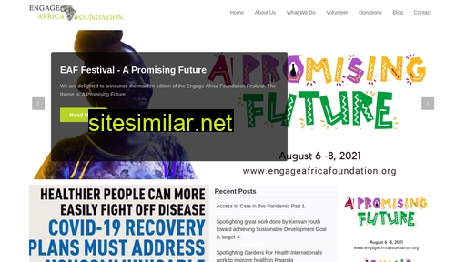 engageafricafoundation.org alternative sites