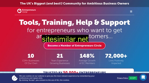 Entrepreneurscircle similar sites