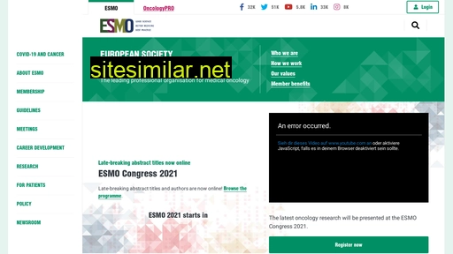 esmo.org alternative sites