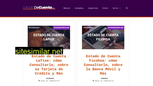 estadodecuenta.org alternative sites