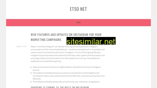 etso-net.org alternative sites