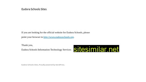 Eudoraschools similar sites