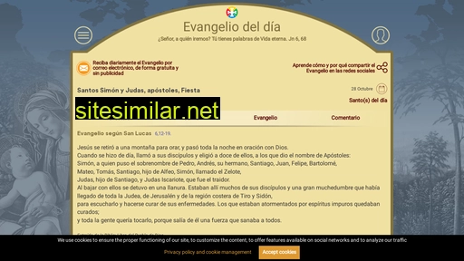 evangeliodeldia.org alternative sites