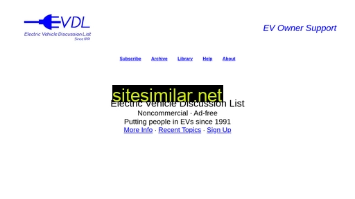 evdl.org alternative sites