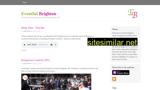 eventfulbrighton.org alternative sites