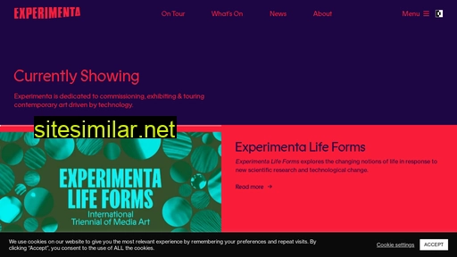 experimenta.org alternative sites