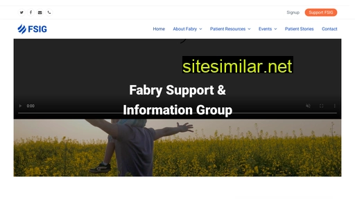 fabry.org alternative sites