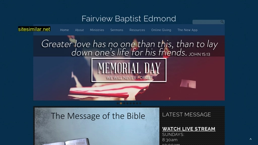 Fairviewbaptistedmond similar sites
