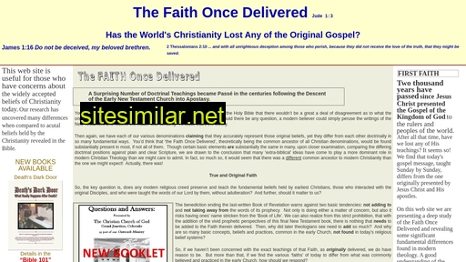 Faith-once-delivered similar sites