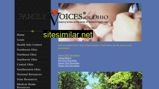 familyvoicesohio.org alternative sites