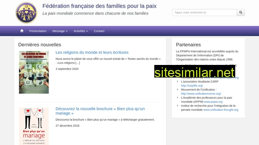 famillespourlapaix.org alternative sites