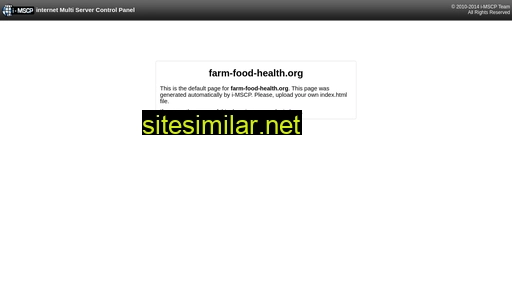 farm-food-health.org alternative sites