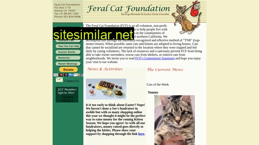 feralcatfoundation.org alternative sites