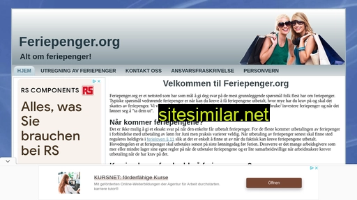 feriepenger.org alternative sites