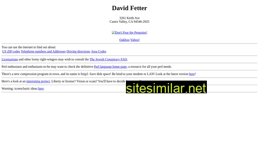 fetter.org alternative sites