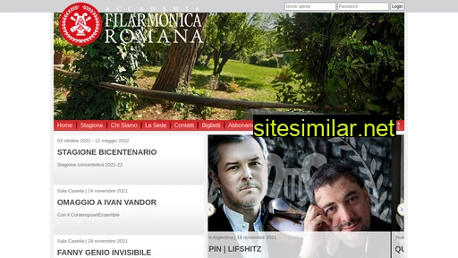 filarmonicaromana.org alternative sites