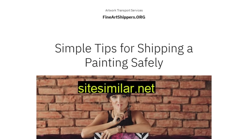 fineartshippers.org alternative sites