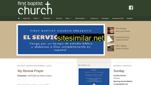 firstbaptistrochelle.org alternative sites