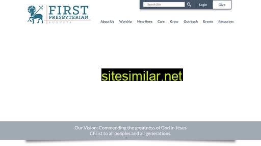 firstpresaugusta.org alternative sites