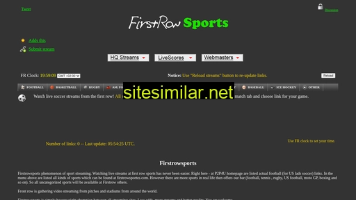 firstrowsport.org alternative sites