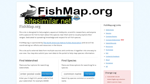 fishmap.org alternative sites
