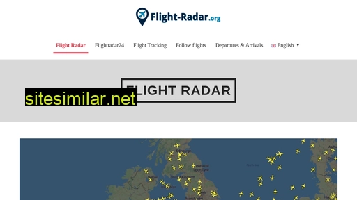 flight-radar.org alternative sites