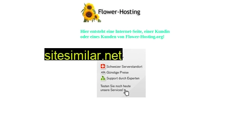 Flower-hosting similar sites
