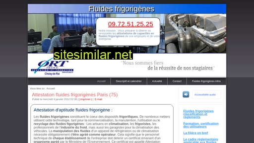 fluidesfrigorigenes.org alternative sites
