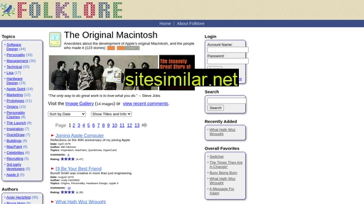 folklore.org alternative sites