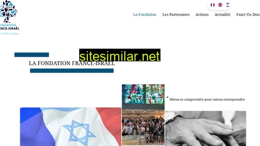 Fondationfranceisrael similar sites