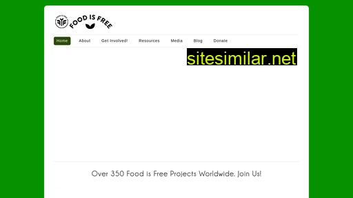 foodisfreeproject.org alternative sites